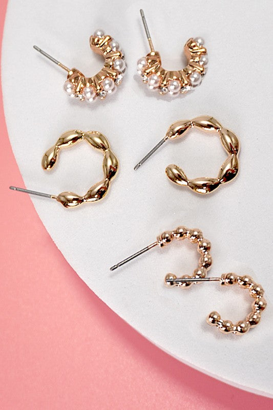 Huggie Hoop Earrings