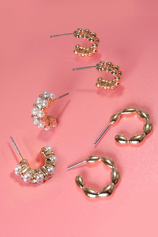 Huggie Hoop Earrings